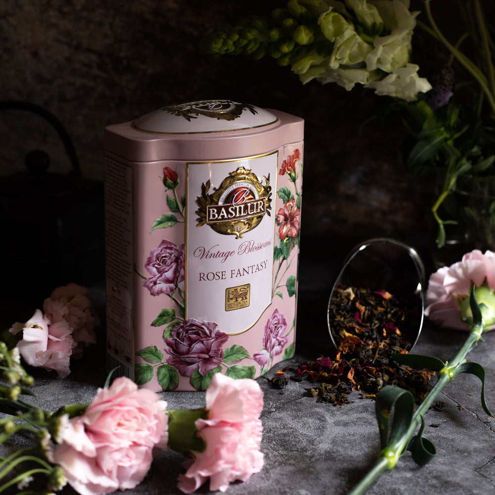Prezenty na Walentynki – odkryj romantyczne herbaty Basilur!