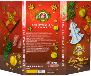 Basilur Christmas Advent Calendar VI - zestaw 24 herbat cejlońskich w formie adwentowego kalendarza.