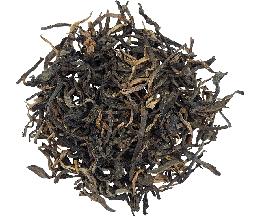 Basilur Ceylon Amethyst – ekskluzywna fioletowa herbata cejlońska bez dodatków. Czarne opakowanie z wyszukanym zdobieniem.