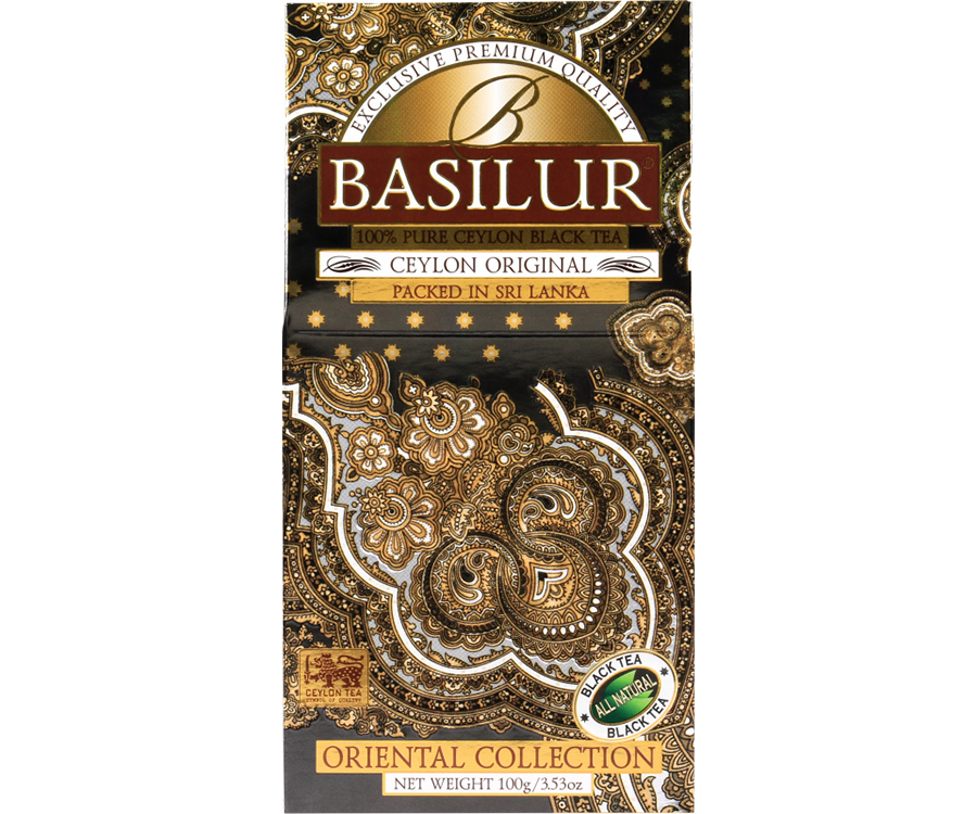Basilur Original - duże listki czarnej herbaty cejlońskiej OPA..