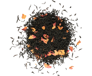 Basilur English Rose & Dimbula – zestaw 2 czarnych herbat zamkniętych w pięknie zdobione puszki, które nachodzą na siebie.