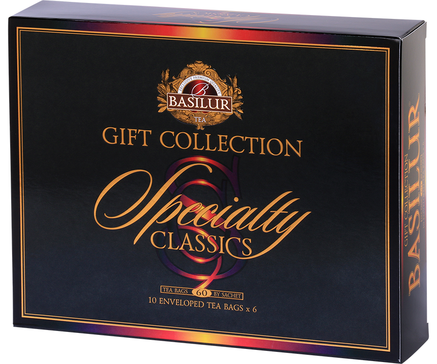 Specialty Classics Gift - zestaw 6 smaków herbat cejlońskich w ozdobnych kopertach. 