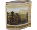 Basilur Kandy - czarna herbata cejlońska bez dodatków, liściasta w puszce.