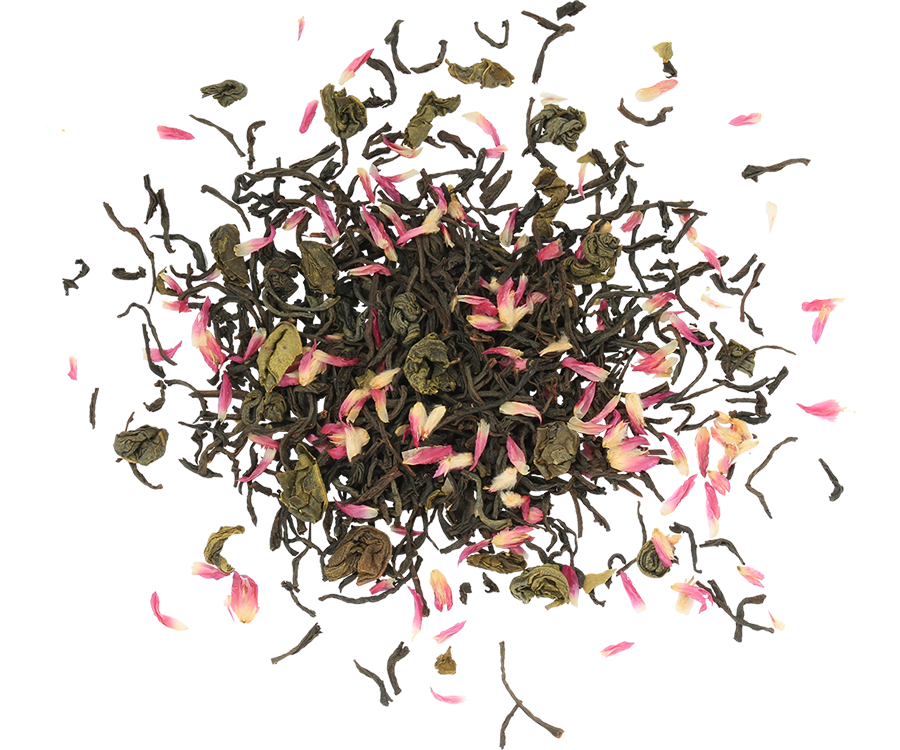 Basilur Love Story Volume II - czarna herbata cejlońska z dodatkiem zielonej herbaty, szarłatu oraz aromatu migdałowego i różanego. Zdobiona puszka w kształcie książki. 