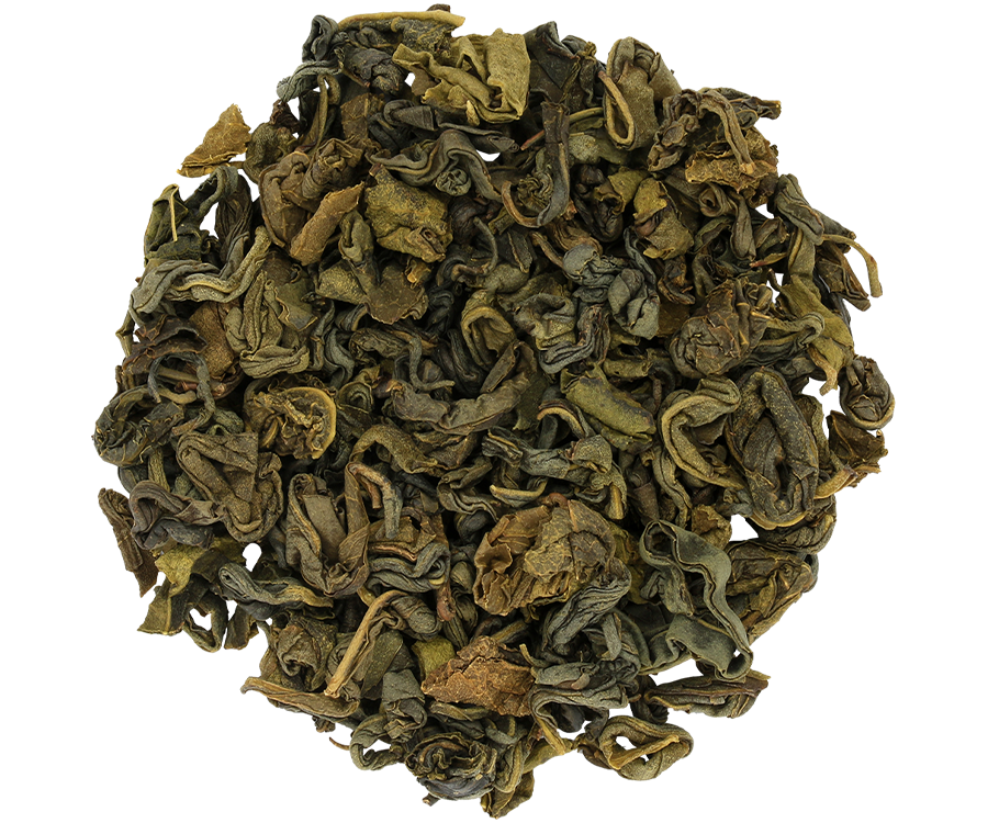 Basilur Radella Green - zielona wielkolistna herbata cejlońska bez dodatków pochodząca z regionu Radella na Sri Lance. Zielona puszka z motywem plantacji.