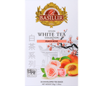 White Tea - Peach Rose w kopertach - 20 x 1,5 g