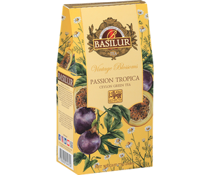 Basilur Passion Tropica - zielona herbata cejlońska z marakują