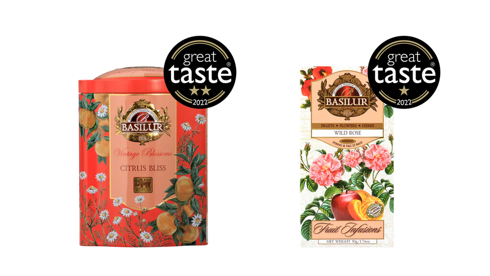 What 2 teas were honored at the Great Taste Awards 2022?