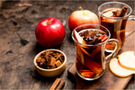 How to make autumn tea with apple and cinnamon?