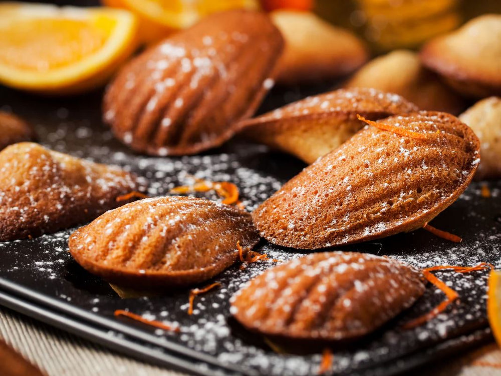 How to bake madeleines with Basilur Citrus Bliss tea?