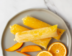 Recipe for Ice Pops with Mango Orange white tea