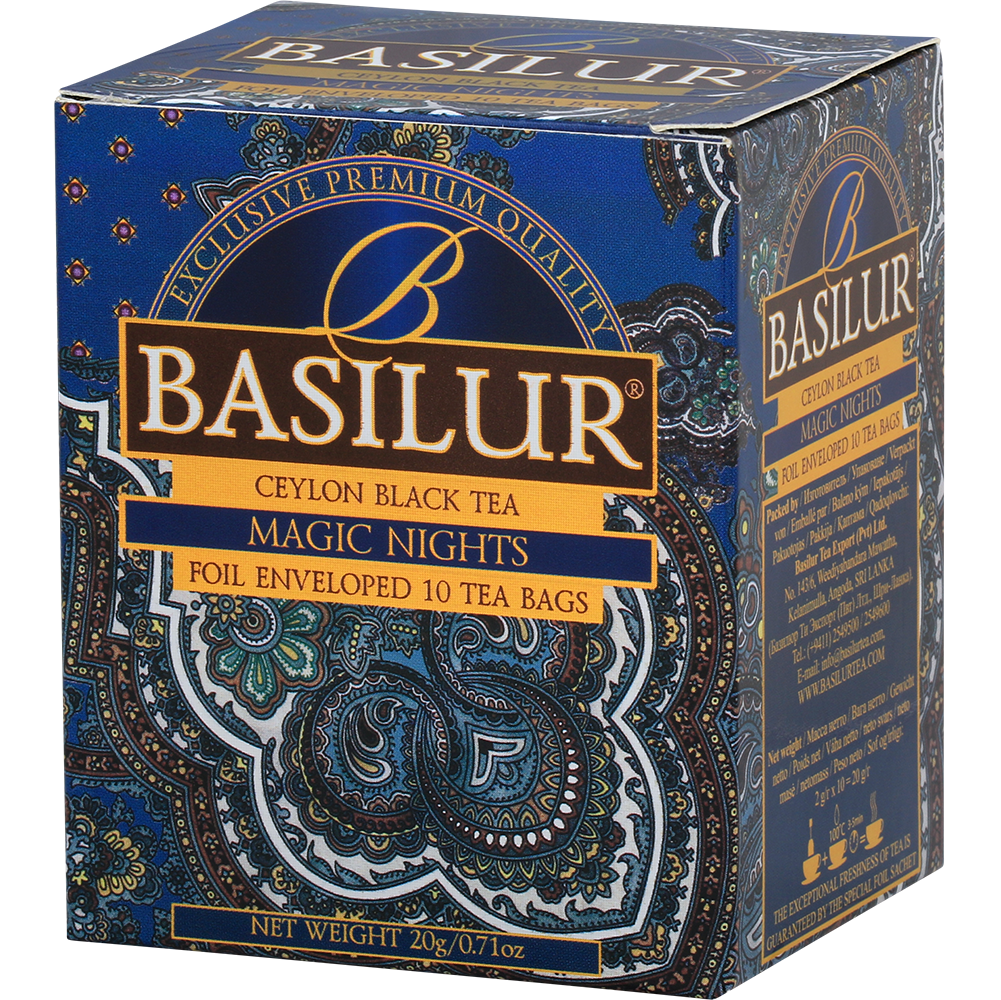Basilur - Magic Nights w kopertach - 10 x 2 g – Basilur Tea Poland