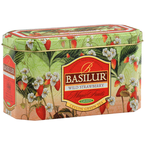 ARABIA Wild Strawberry キャニスター Basilur - Wild Strawberry in a can - 20 x 1.5 g – Basilur Tea Poland