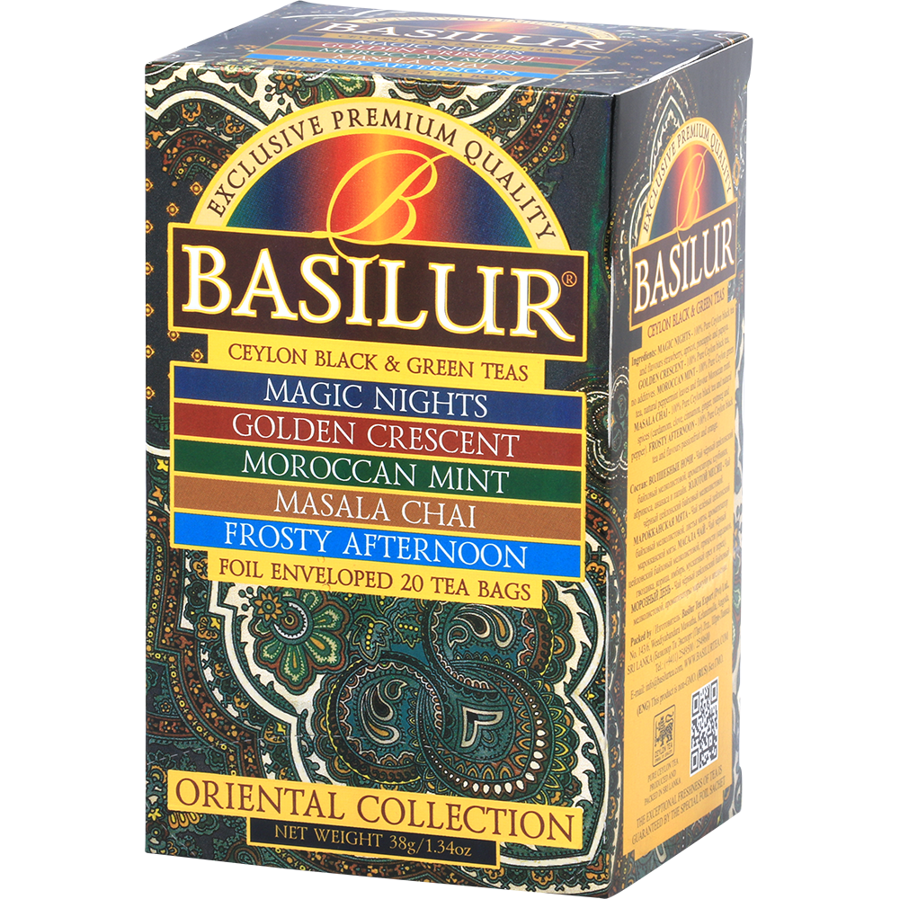 Basilur - Oriental Assorted in envelopes - 25 pcs. – Basilur Tea Poland