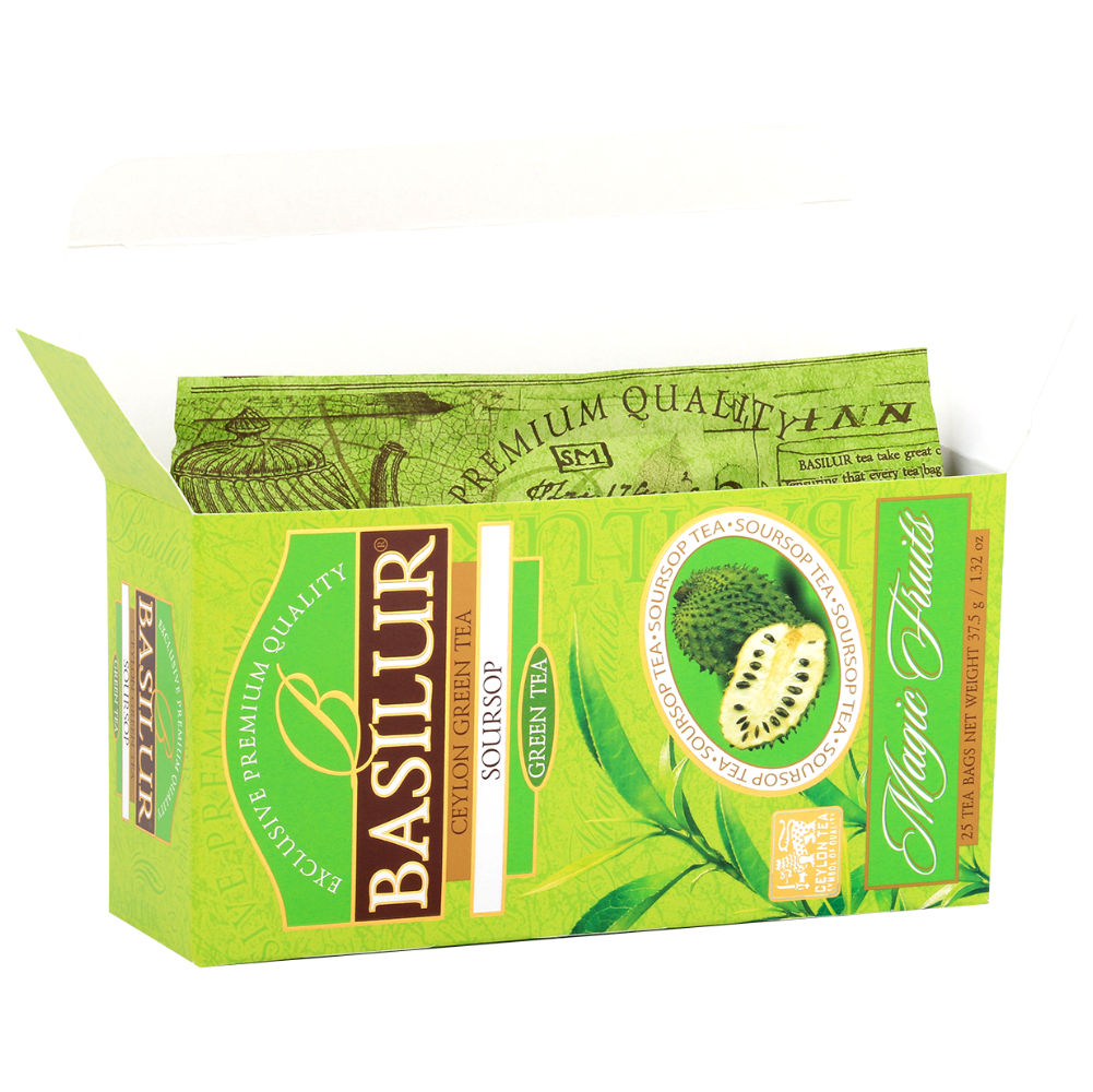 Basilur - Soursop - 25 x 1.5 g – Basilur Tea Poland