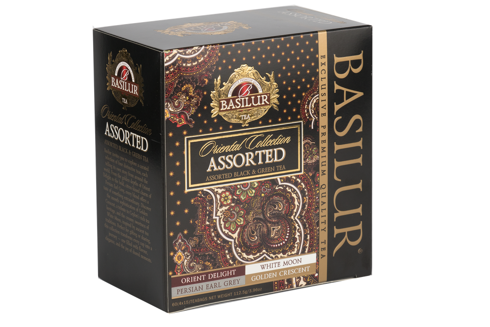 Basilur Oriental Collection - zestaw aromatycznych herbat cejlońskich w ozdobnym pudełku.