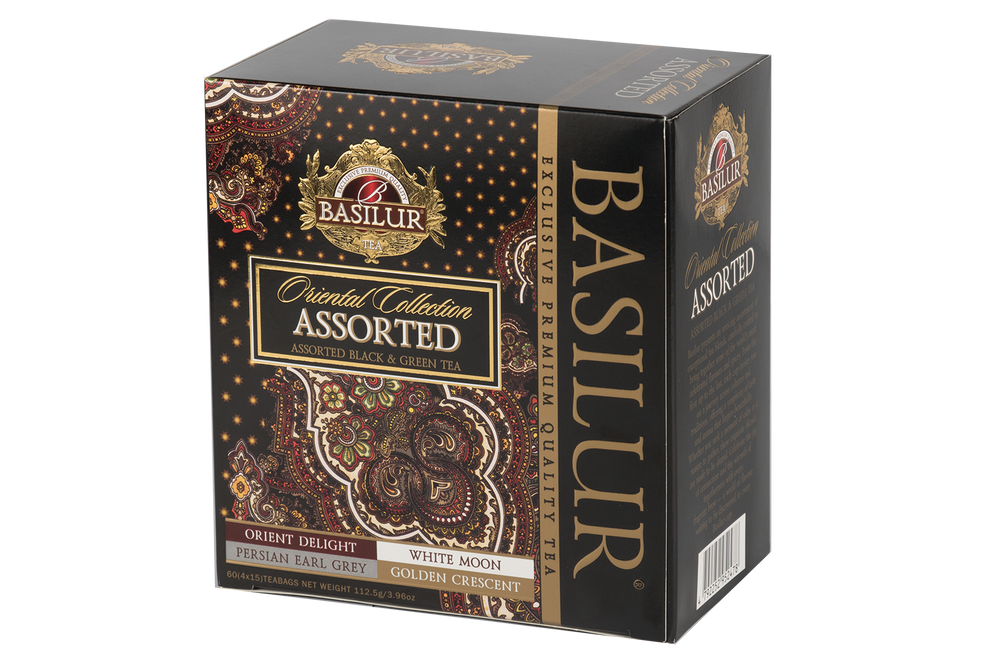 Basilur Oriental Collection - zestaw aromatycznych herbat cejlońskich w ozdobnym pudełku.