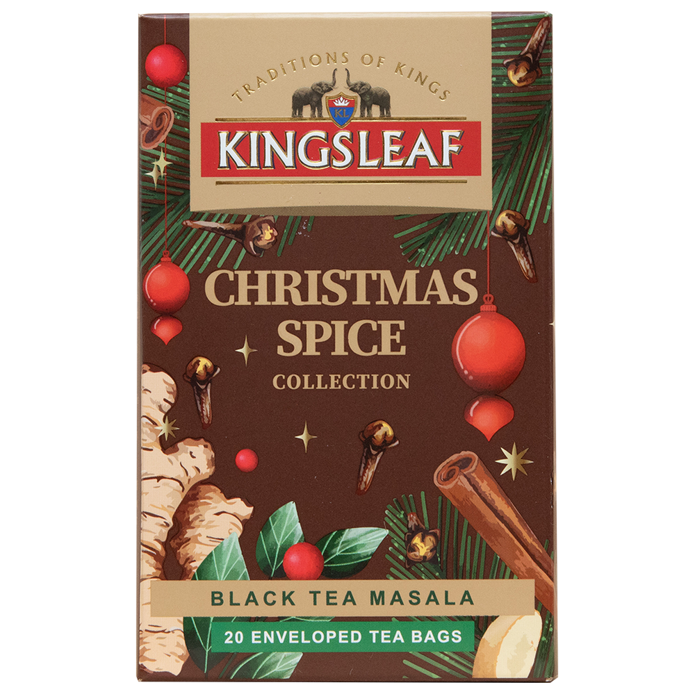 Kingsleaf - Black Tea Masala w kopertach - 20 x 2 g – Basilur Tea Poland