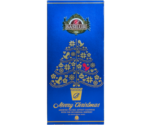 Basilur Christmas Advent Calendar VII - zestaw 24 herbat cejlońskich w formie adwentowego kalendarza.
