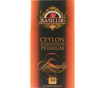 Basilur Ceylon Premium - listki czarnej herbaty cejlońskiej Orange Pekoe.