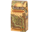 Basilur Golden Crescent - czarna herbata cejlońska bez dodatków. Złote pudełko w orientalnym motywem.