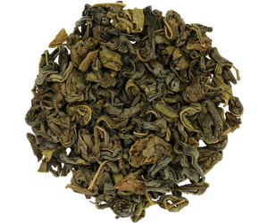 Basilur Green - zielona herbata cejlońska skomponowana z liści YH bez dodatków. Ozdobna puszka z grafiką mapy.