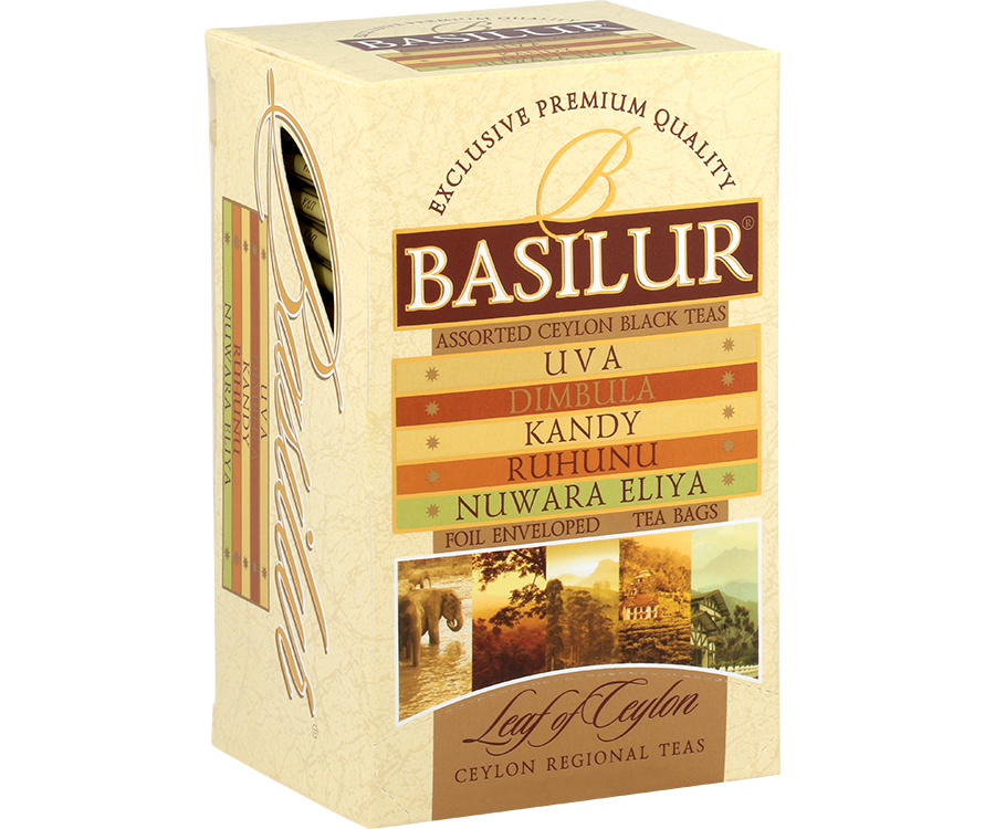 Basilur - Leaf of Ceylon - Assorted - 25 x 2 g – Basilur Tea Poland