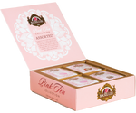 Basilur Pink Assorted – zestaw 4 smaków herbat zielonej z kolekcji Pink Tea. Ozdobna herbaciarka w kolorze różowym.