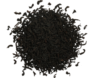 Basilur Snowy Town - czarna herbata cejlońska z dodatkiem chabru oraz aromatu waty cukrowej. Ozdobna puszka z motywem świątecznym.