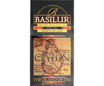 Basilur Special - czarna herbata cejlońska z delikatnymi herbacianymi listkami, bez dodatków. Ozdobne pudełko z grafiką mapy.