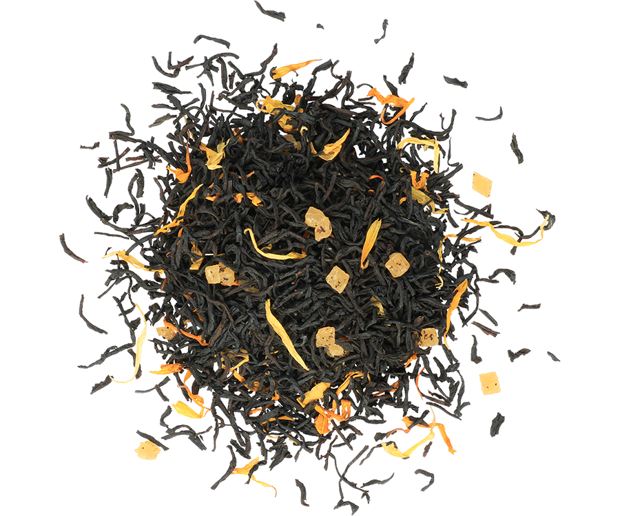 Basilur Boulevard 03 - czarna herbata cejlońska z dodatkiem ananasa, nagietka oraz aromatu prażonych migdałów i wanilii. Prezentowa puszka w kształcie kamienicy.