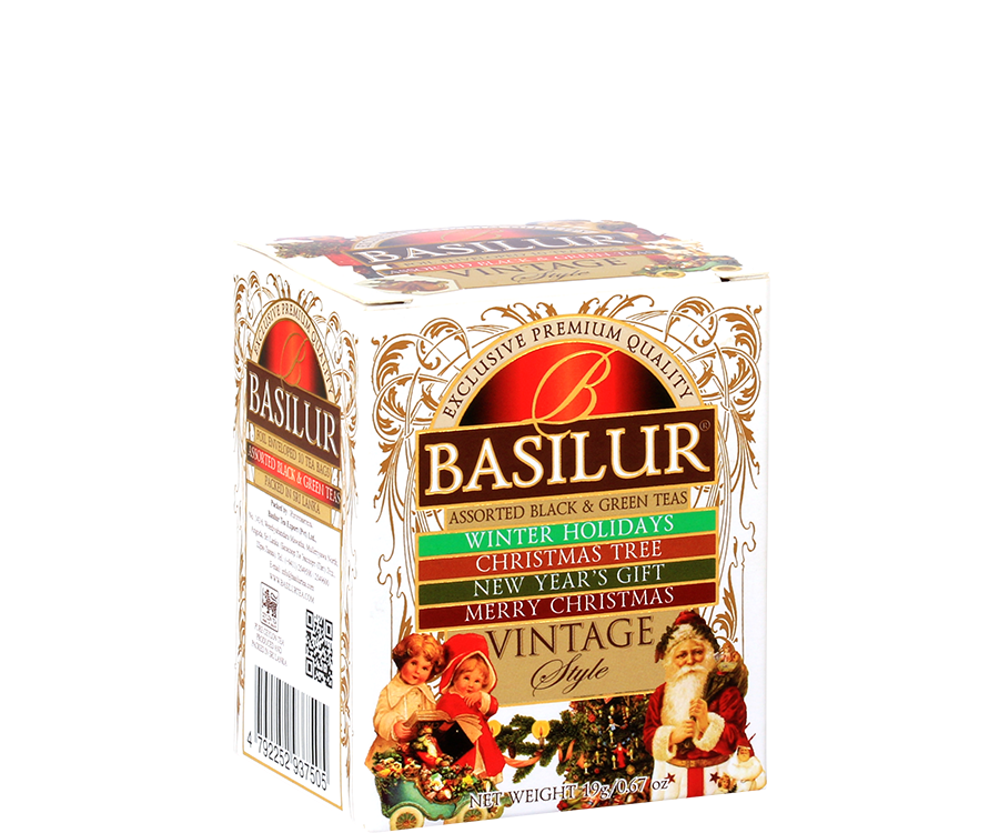 Basilur - Vintage Style Assorted in envelopes - 10 pcs.