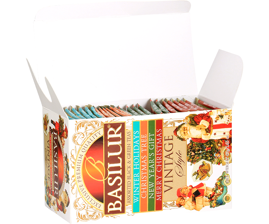 Basilur - Vintage Style Assorted in envelopes - 25 pcs. – Basilur Tea ...