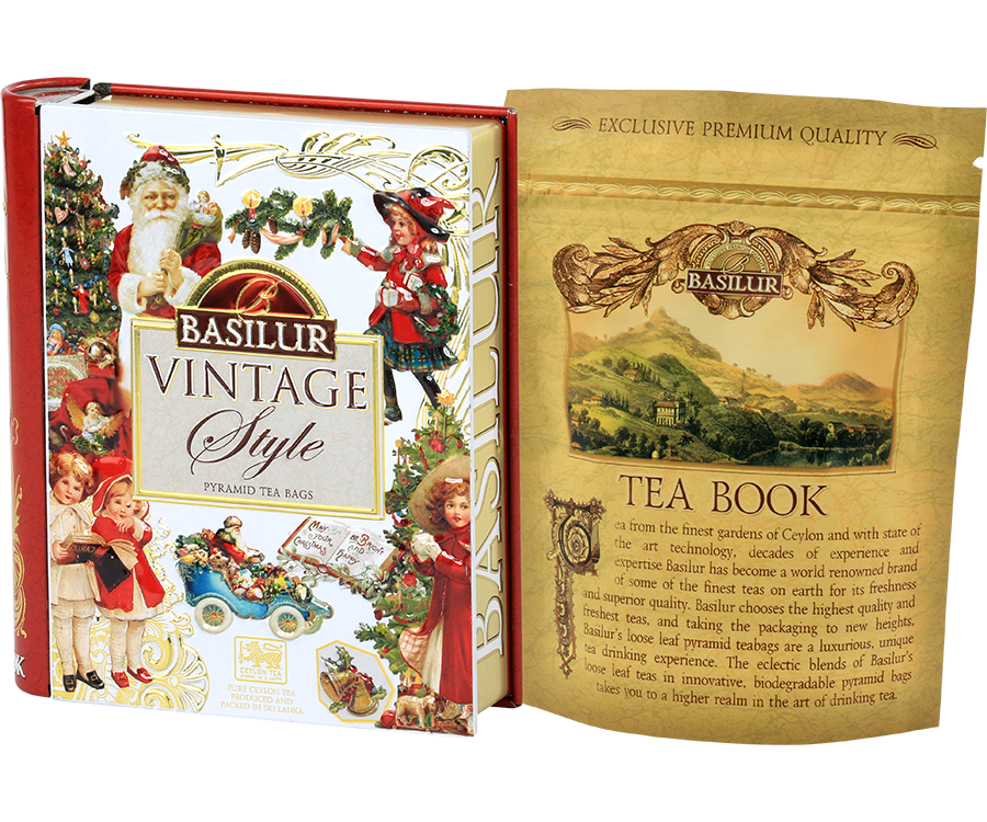 Basilur Vintage Style Miniature w puszce - 5 x 2 g – Basilur Tea Poland