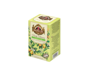 Herbata Basilur Fruity Fusions Lemon & Lime – przód opakowania
