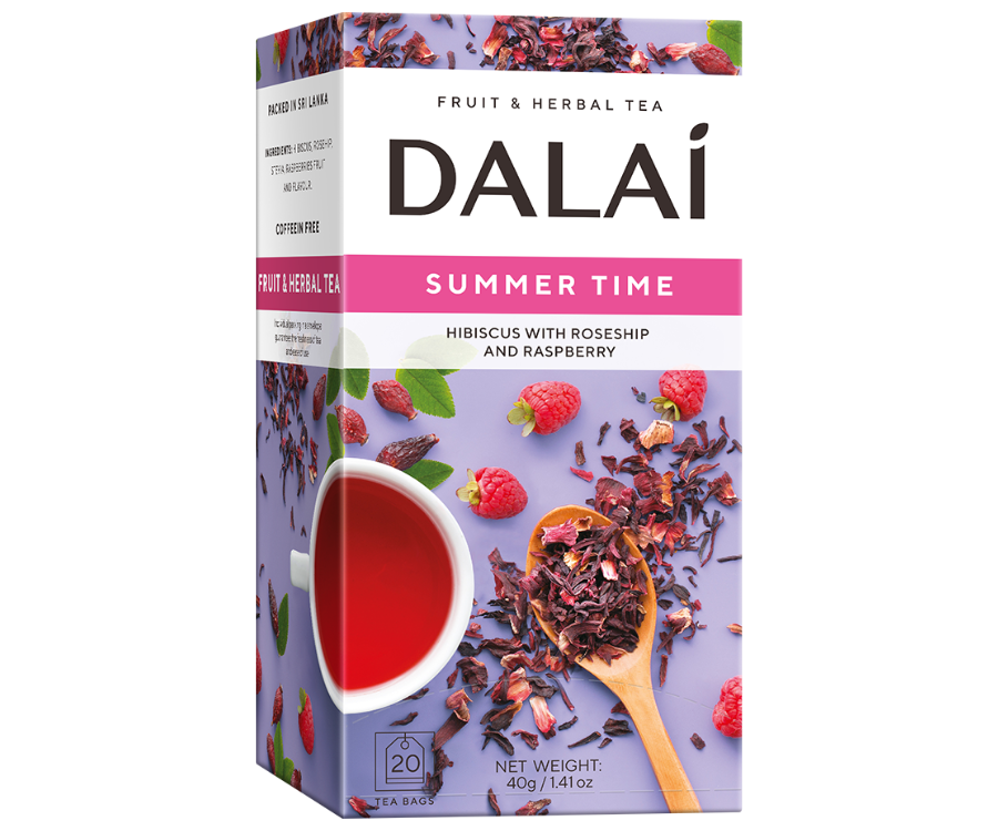 Dalai - Summer Time w kopertach - 20 x 2 g w fioletowym pudełku.