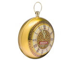Kingsleaf Dream Time Gold – czarna herbata cejlońska z dodatkiem moreli, pomarańczy, nagietka oraz aromatu pomarańczy i mandarynki. Kompozycja została umieszczona w puszce, która kształtem przypomina zegarek kieszonkowy.