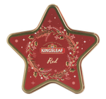 Herbata Kingsleaf Starlight Red w czerwonej puszce w kształcie gwiazdki