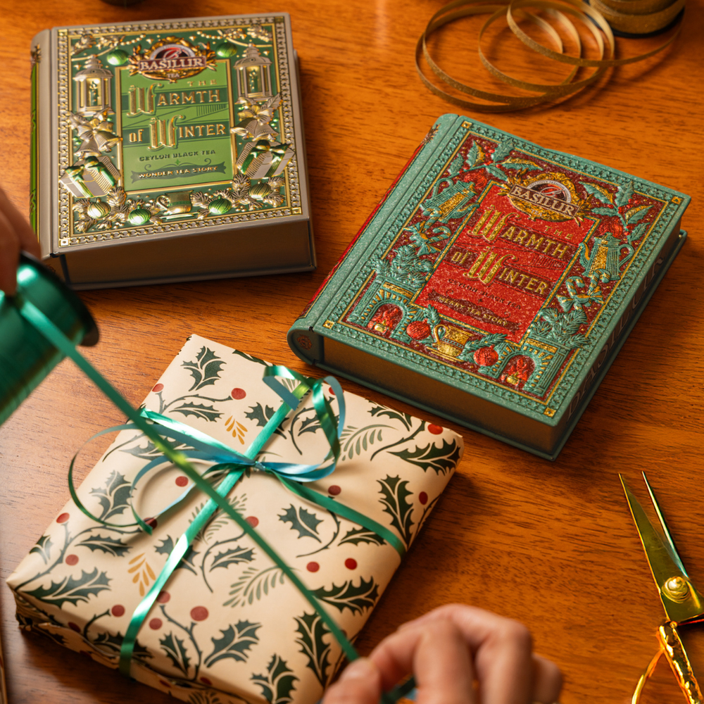 Zapakowana na prezent herbata warmth of winter