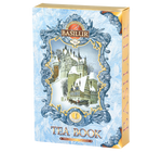 Basilur Tea Book herbata czarna w ozdobnym kartoniku w kształcie książki z zimowym motywem. 