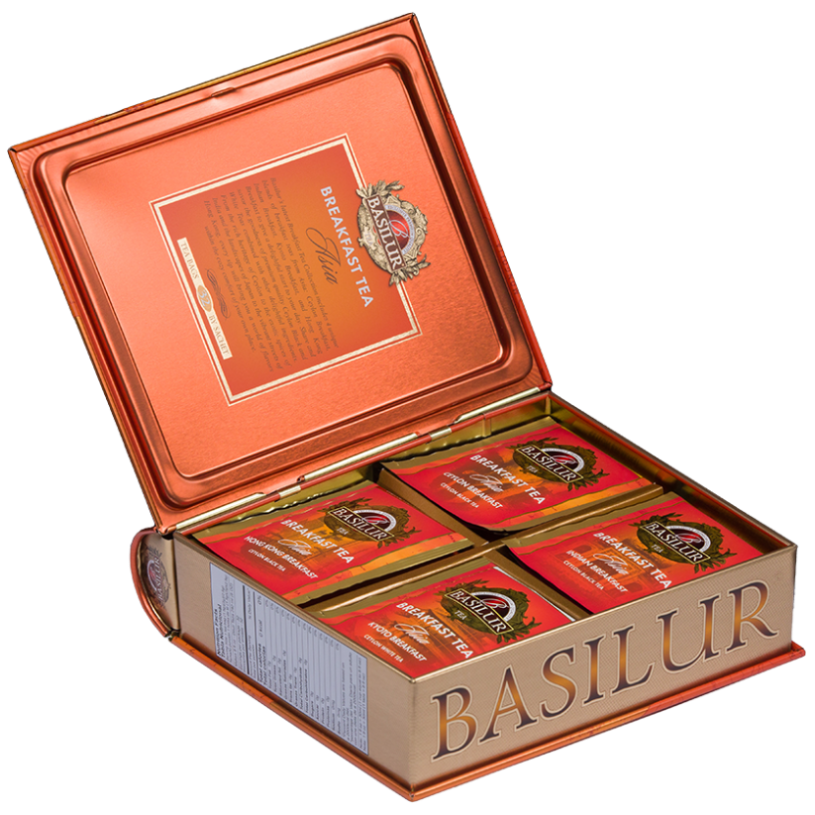 Breakfast Tea Asia in a can - Assorted - 32 pcs. – Basilur Tea Poland