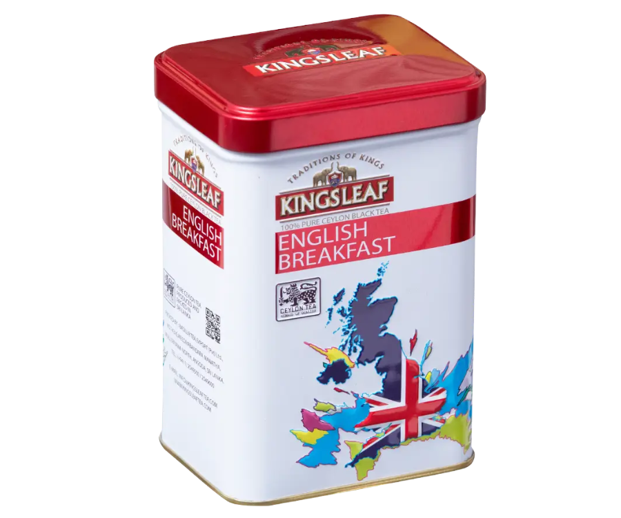 Kingsleaf - English Breakfast w puszce - 85 g