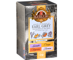 Basilur Earl Grey Assorted - herbata cejlońska 4 smaki