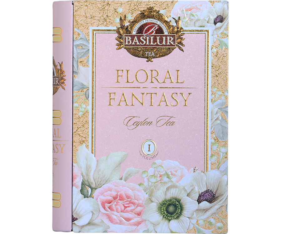Basilur Floral Fantasy Volume I - liście zielonej herbaty cejlońskiej