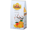 Basilur White Tea Mango Orange - herbata biała liściasta z dodatkiem mango i pomarańczy.